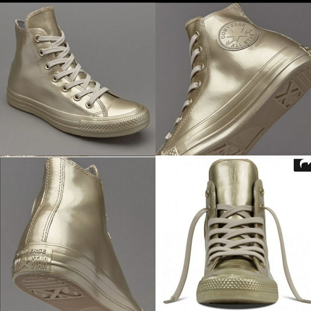 Converse All Star Sneakers Gold Size 6.5